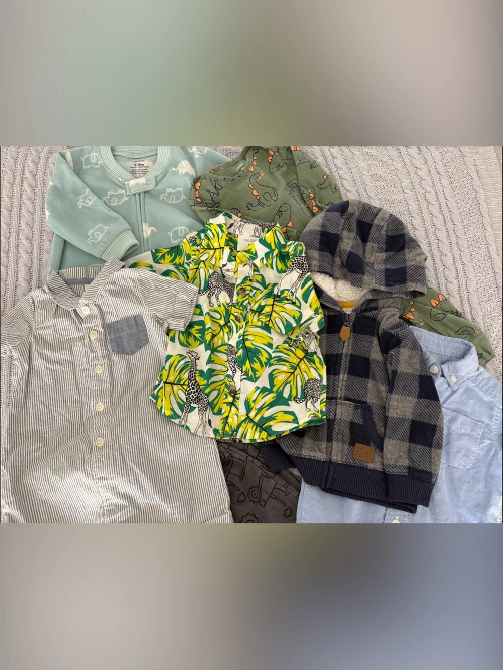 Assorted 9 months baby boy bundle